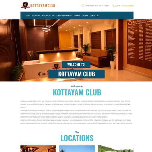 Website designing work in Kottayam