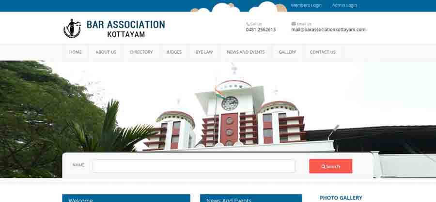Website designing work in Kottayam